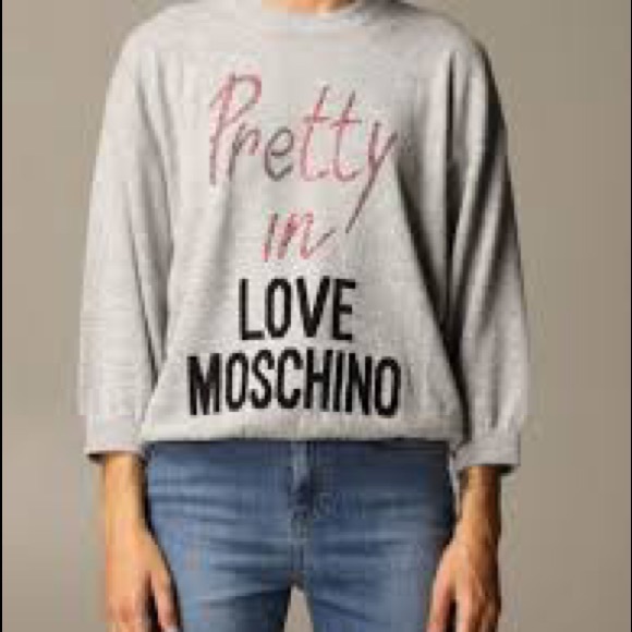 Love Moschino “Pretty in Love Moschino” sweater size M - Picture 10 of 10